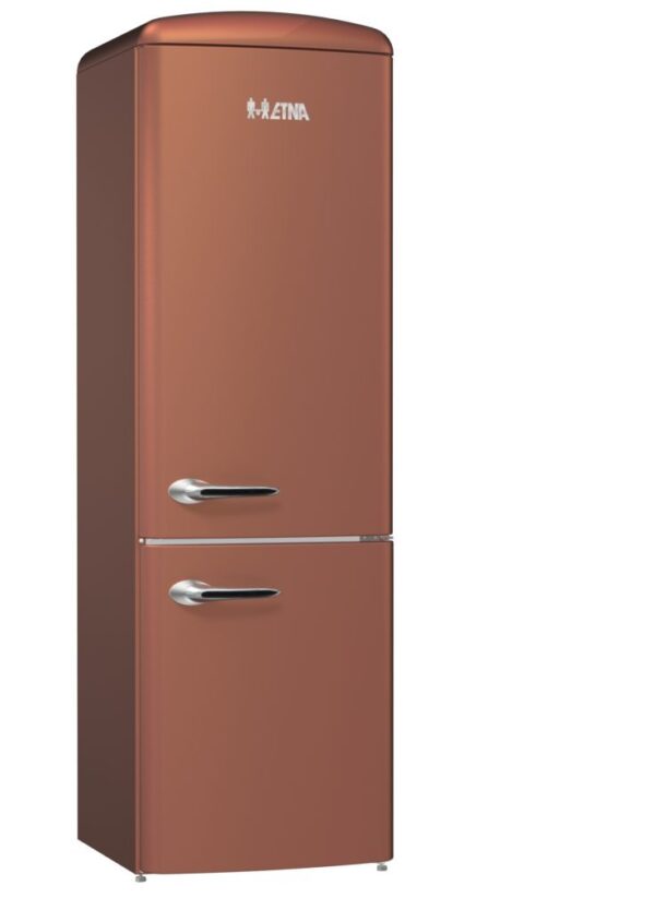 Keukenstunter - Etna Vrijstaande 2 deurs retro koel-vriescombinatie koper 194cm