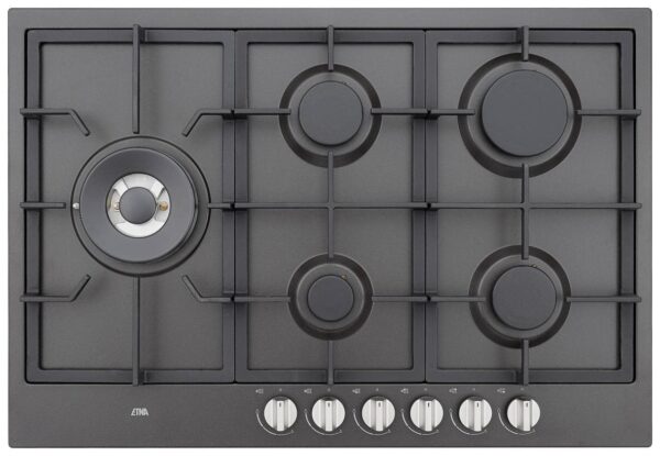 Keukenstunter - Etna Gaskookplaat met wokbrander 75cm