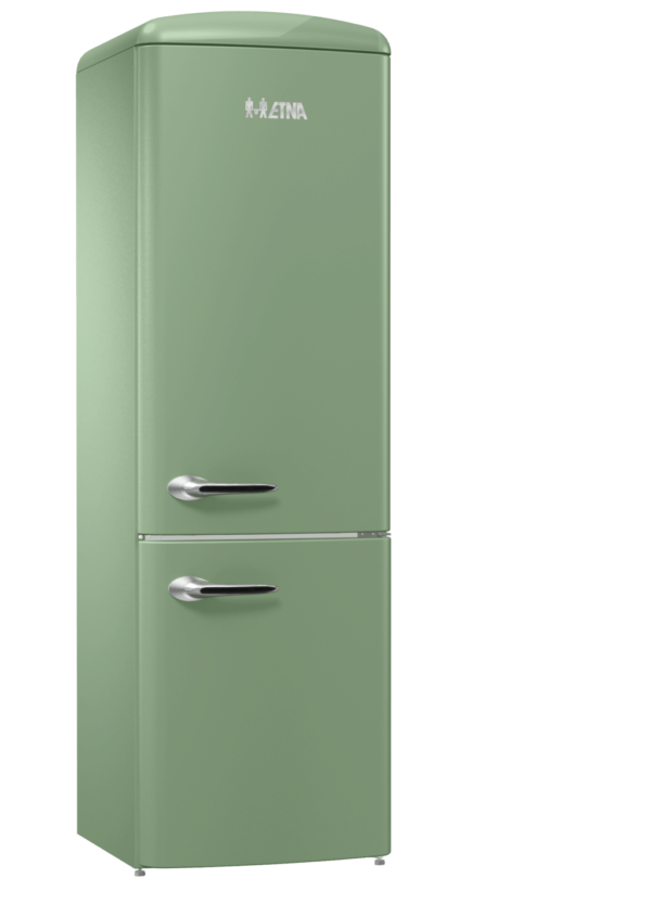 Keukenstunter - Etna Vrijstaande 2 deurs retro koel-vriescombinatie groen 194cm