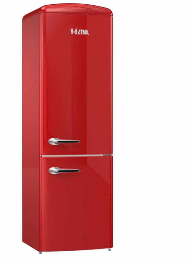 Keukenstunter - Etna Vrijstaande 2 deurs retro koel-vriescombinatie rood 194cm