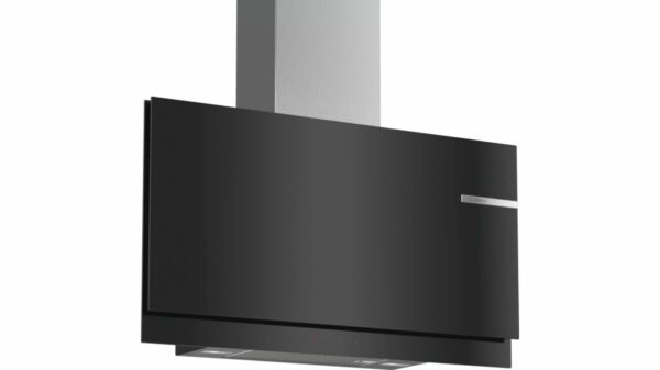 Keukenstunter - Bosch Serie | 6 Wandschouwkap 90 cm zwart glas